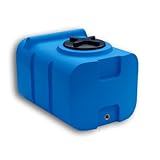 Varile 100L Trinkwassertank Blau | BPA-Frei | integriertes 3/4' Messinggewinde | Made in EU | Lebensmittelgeeignet