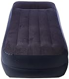 Intex Pillow Rest Raised Luftbett - Twin - 99 x 191 x 42 cm - Mit eingebaute elektrische Pumpe