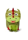 Affenzahn Kleiner Freund - Kinderrucksack für 1-3 Jährige im Kindergarten - Drache - Grün