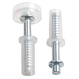 Honseadek Falttür-Hardware-Reparaturset, oberes Schwenkführungsrad-Set für Falttüren, Schranktüren, Stahl-Kunststoff-Ersatzteile (1 Stück)
