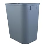 Zerodeko Kleiner Eckiger Müllbehälter ohne Deckel Kompakt und Stilvoll für Küche Bad Schlafzimmer für Spüle und Kleine Räume Praktischer Abfalleimer für Wohn und Hotelbereiche