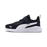 PUMA Anzarun Lite Ac+ Ps Unisex Kinder Sneaker, Peacoat Puma White, 30 EU