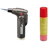 ROTHENBERGER Industrial Sturmfeuerzeug | Universalbrenner | Lötbrenner | wiederbefüllbar | Regulierbare und windsichere Flamme inkl. 1 x Nachfüllgas 100 ml ***Farbe Nicht wählbar***