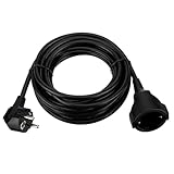 REV Verlängerungskabel - Verlängerung für den Innenbereich, 3680W, 5m, schwarz