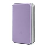 alavisxf xx CD Tasche, 96 CD/DVD Tasche Hartplastik CD Taschen Aufbewahrung Schutzhülle DVD Lagerung CD Tasche für Kinder Auto (Lavendel, 96 Kapazität)