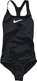 Nike Mädchen Racerback One Piece Badeanzug, Schwarz, XS EU