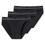 Uncover by Schiesser - Rio Slip/Unterhose - 3er Pack (M Schwarz)