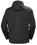 Helly Hansen Herren Standard Dubliner wasserdicht winddicht atmungsaktiv Regenjacke, 990 Schwarz, XL