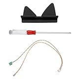 Alternative Kabel for toniebox Tonie, Enthalten elektronische Tasten, Ersatz Ohren, Ersatz Cable 18cm, MP3-Player Zubehör (Schwarze Set)