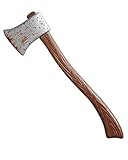 Blutige Halloween Horror Axt als Kostümzubehör & Spielzeugwaffe
