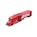 FOCO Offizielles Lizenzprodukt BRXLZ-Steine 3D-Fußball-LKW BAU-Set (Arsenal FC)