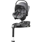 Bundle of BRITAX RÖMER Babyschale BABY-SAFE CORE, Kindersitz für Babys ab Geburt bis 83 cm (15 Monate), Frost Grey + BRITAX RÖMER Babyschalen-Basisstation BABY-SAFE CORE BASE