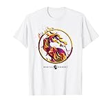 Mortal Kombat Dragon Fire Logo T-Shirt