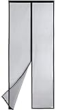 Apalus VP Fliegengitter für Wohnwagen/Wohnmobile, Magnet Insektenschutz 60x180 cm, 2 x Langlebiger als der Apalus Klassiker, Stärkere Magneten, 3.8 cm Breites Klettband, Nicht Kürzbar