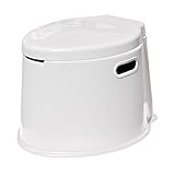 YACHTICON stabile Eimer-Toilette in Vier Farben, Farbe:weiß