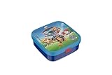 Mepal - Bento Brotdose Groß Campus - Bento Lunchbox für Kinder - Inklusive 2 auslaufsicheren Bento Fächern & Gabel - Bento-Fach ist mikrowellengeeignet - 2x 200 + 1250 ml - Paw Patrol Pups