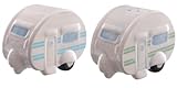 Ted Smith Ceramic Caravan Salt and Pepper Shaker Set
