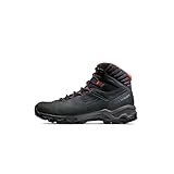 Mammut Herren Mercury Iv Mid Gtx Men Trekking- & Wanderschuhe, Black Hot Red, 43 1/3 EU