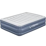 Miganeo Premium Luftbett | XL 203 x 152 x 51 cm | | integrierte Elektropumpe | antimikrobielle Oberfläche | bis 300 kg