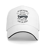 WUYIJGCS Klassisch Schlaft wie Baby Fürze wie Erwachsene Baseballmütze Männer Hüte Frauen Visierschutz Snapback Hundemützen Unverzichtbar für den Sommer