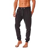 Iron Mountain Herren Jogginghose Umweltfreundliche Jogginghose aus recyceltem Garn, Jogger, Trainingshose mit Bündchen, Holzkohle Mergel, 4XL