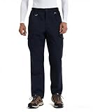 YUSHOW Wanderhose Herren Outdoor Robust Cargohose Atmungsaktiv Baumwolle Taktische Hose Wandern Arbeitshosen Männer Trekkinghose mit Taschen