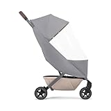Joolz Aer+/2 Regenschutz - Leicht, Schnell Trocknend & Kompakt Faltbar - Passgenauer Wetterschutz für Joolz Aer+ Kinderwagen & Buggy - Transparent, Vollständiger Schutz bei Regenwetter