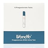 Wondfo Progesteron-Metabolit-Test (PdG) Teststreifen zur Bestätigung des Eisprungs für zuhause - 6 Progesteron-Tests für einen Zyklus bei Kinderwunsch