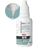 ReaVET Spezial Augentropfen für Hunde und Katzen 20 ml, bei gereizten Augen und Tränenflecken, Augen Pflege mit kolloidalem Silber