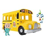 CoComelon CMW0137 Mitsing-Bus mit Musik und JJ Spielfigur, offizielle deutsche Sprachversion, für Kinder ab 2 Jahren, Gelbe
