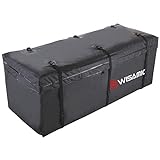 Wisamic Heckbox für Anhängerkupplung Auto Hintere Gepäcktasche: Wasserdicht Transporttasche 152 x 61x 61cm (566 Liter) 500 X 500D PVC Tarpulin