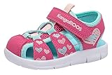 KangaROOS Unisex Kinder K-tiffy Sandale, Pink Blau, 23 EU