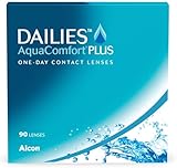 DAILIES AquaComfort Plus 1-Tages-Kontaktlinsen, 90 Stück, BC 8.7 mm, DIA 14.0 mm, -8 Dioptrien