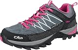 CMP Damen Rigel Low Wmn Schoenen Wp Trekking Wanderhalbschuhe, Grau Grey Fuxia Ice 103q, 41 EU