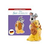 tonies Hörfiguren für Toniebox, Disney – Susi und Strolch, Hörspiel mit Liedern, für Kinder ab 4 Jahren, Spielzeit ca. 54 Minuten