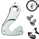 Robuster Schaltauge mit Befestigungsschrauben für Mountainbikes und Rennräder, A/Luminium A/lloy Ersatz-Mech-Haken, Fahrradzubehör für Herren, 1 Fahrradteile und Schaltwerkwerkzeug