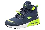 KangaROOS Jungen Kx-hydro Sneaker, Dk Navy Lime, 39 EU