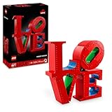 LEGO Art Love, Bauset für Erwachsene, Wohn-Deko, Valentins- und Muttertagsgeschenk, Geschenk für Paare, kreative Aktivität für Kunst- und Designliebhaber 31214