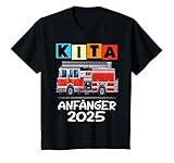 Kinder Kindergartenkind 2025 - Kita Start Anfang Feuerwehr Junge T-Shirt