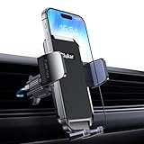 Blukar Handyhalterung Auto, Handyhalter fürs Auto Lüftung mit Upgraded Stabilere Version & EIN-Knopf-Release,360° Drehbar KFZ-Handyhalterung für iPhone,Galaxy und Andere Android Smartphone