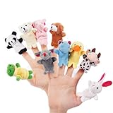 DealKits Fingerpuppen [20-TLG] Baby Mitgebsel Kindergeburtstag Finger Plüschtier Set Jungen und Mädchen Geschenke für Weihnachten Oster und Kinderparty