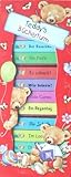 Teddy's Bücherturm mit 12 Büchern