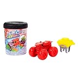 Hot Wheels Monster Trucks Color Reveal - Überraschungseffekt mit Farbwechseleffekt in warmem und kaltem Wasser, inklusive Wassersprühtank, für Kinder ab 3 Jahren, HJF39