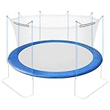 Ultrasport Trampolin Randabdeckung, Blau, 430 cm