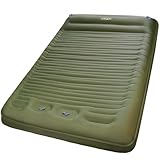 Origem Isomatte Selbstaufblasend 2 Personen, 14CM Ultraleichte Luftmatratze Camping Aufblasbar Kleines Packmaß mit Fußpumpe, übergroße Matratze für Zelt, Rucksack, Wandern und Camping