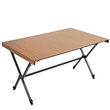 TIMBER RIDGE Campingtisch Klappbar 125x80cm Höhenverstellbar XXL Klapptisch Camping Multifunktional Gartentisch tragbarer Falttisch groß 6 Personen für Outdoor Picknick Kochen Garten Wandern Reisen