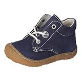 RICOSTA Unisex Stiefel Cory, Baby und Kleinkinder Lauflernschuhe, Weite: Mittel, lose Einlage, terracare, Leder, schnürstiefel, See (170), 22 EU