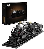 Nifeliz Zug Big Boy Retro Dampflok Klemmbausteine Set, Lokomotive Modell mit Schienen Bauspielzeug, Zug Eisenbahn Geschenk für Erwachsene und Jungen (1818 Teile)