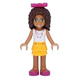 LEGO Friends Andrea, knallhellorangener mehrlagiger Rock