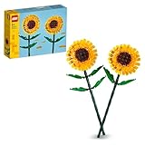 LEGO Botanicals Sonnenblumen - Set mit Kunstblumen für Kinder ab 8 Jahren - Kinderzimmer-Deko oder Blumenstrauß - Geschenk für Jugendliche, Mädchen und Jungen - Botanik Kollektion 40524